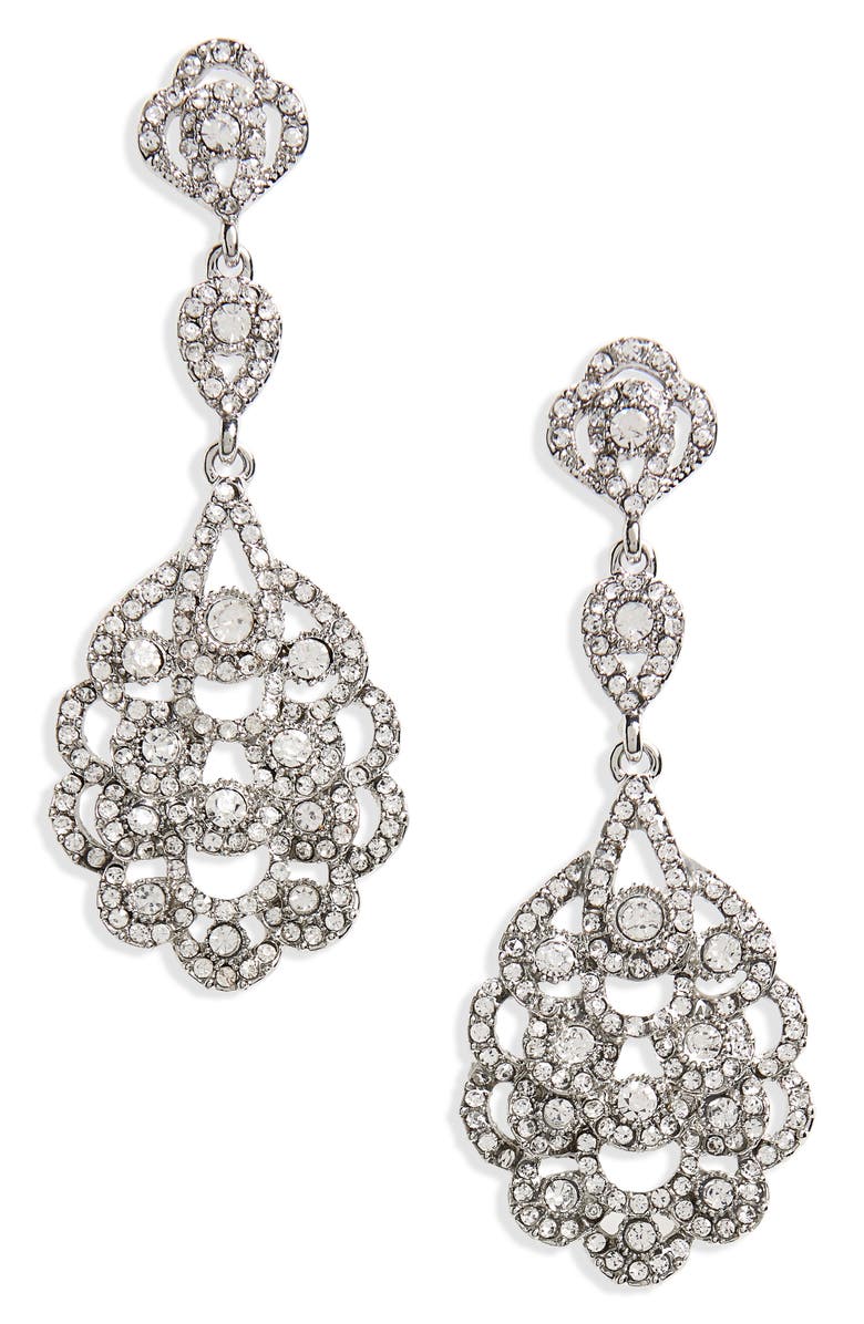 Nina 'Eiffel' Statement Drop Earrings, Main, color,