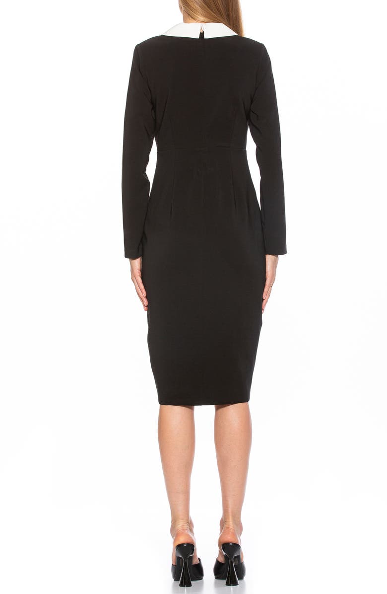 Alexia Admor Iryna Long Sleeve Dress, Alternate, color, 