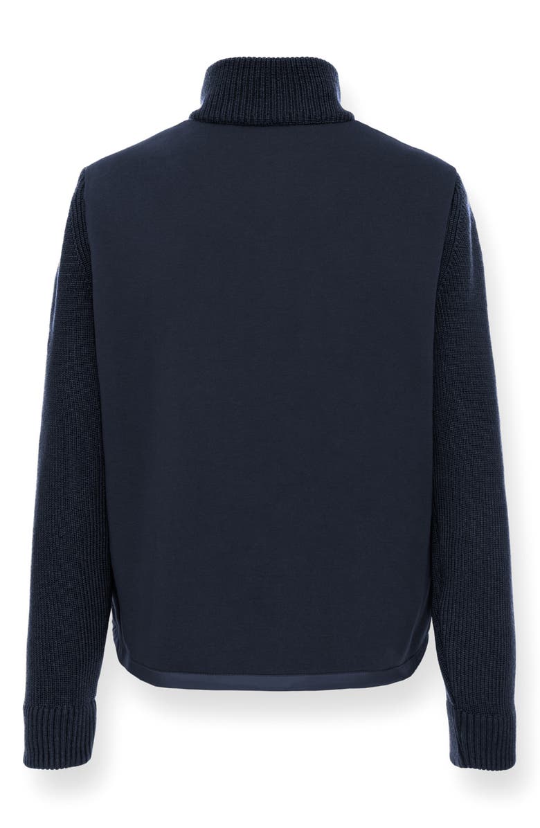 COLMAR Legacies Water Resistant Mixed Media Jacket, Alternate, color, Navy Blue