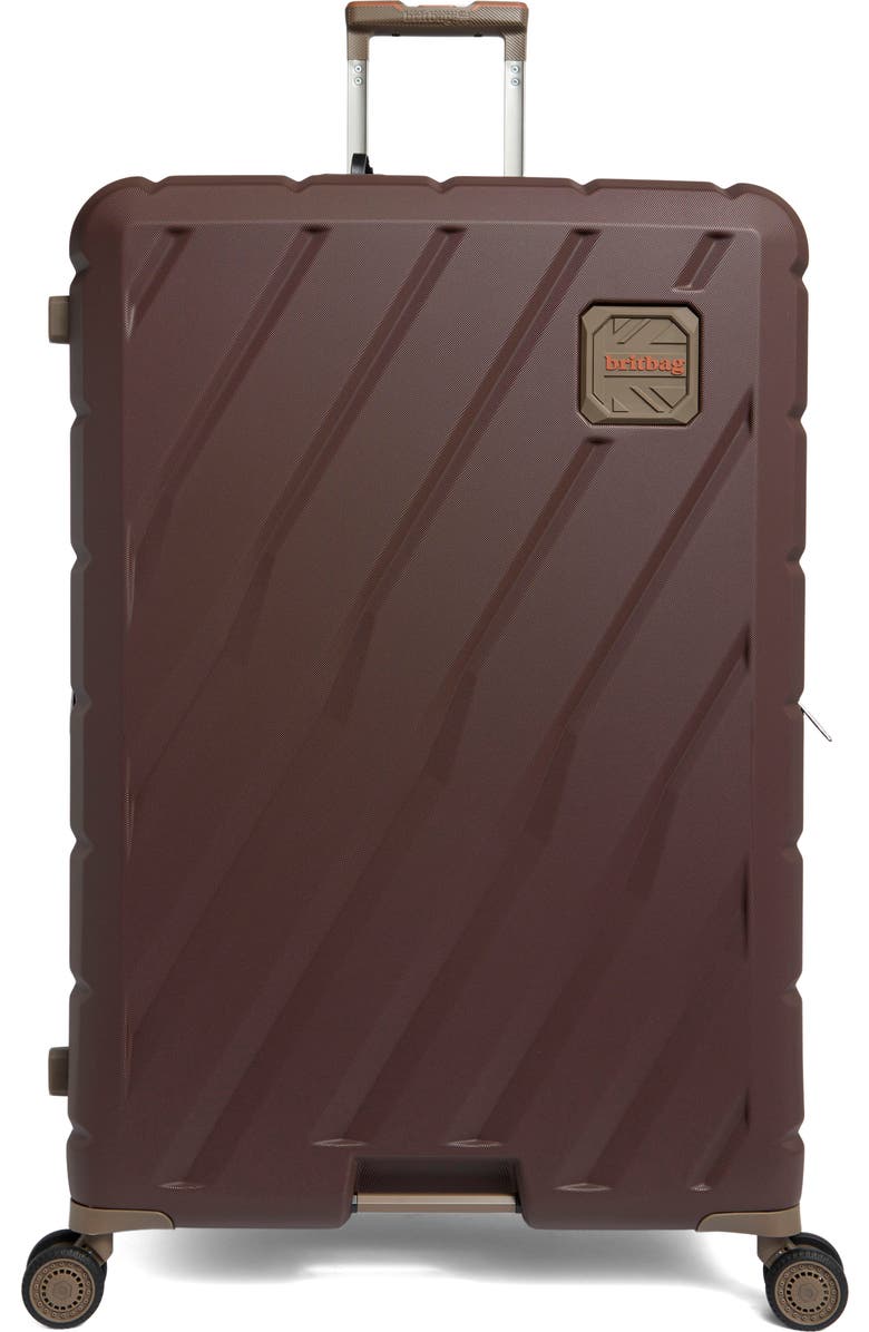 Britbag Stoneleigh 31-Inch Hardside Spinner Luggage, Main, color, Shaved Chocolate