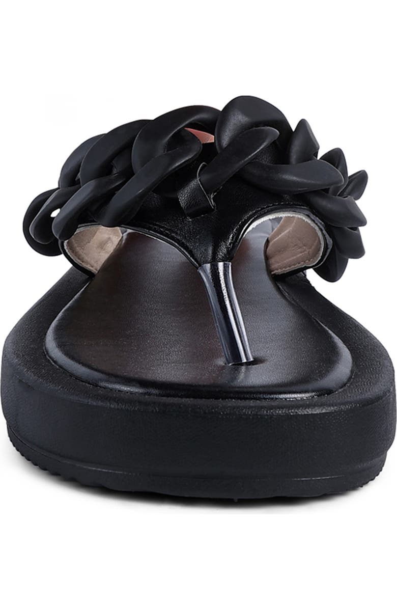 LONDON RAG Chain Flip Flop Sandal, Alternate, color,