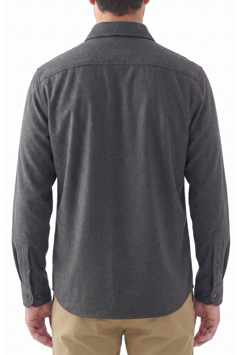 Butter Soft Knit Stretch Shirt, Alternate, color, 74 CHARCOAL