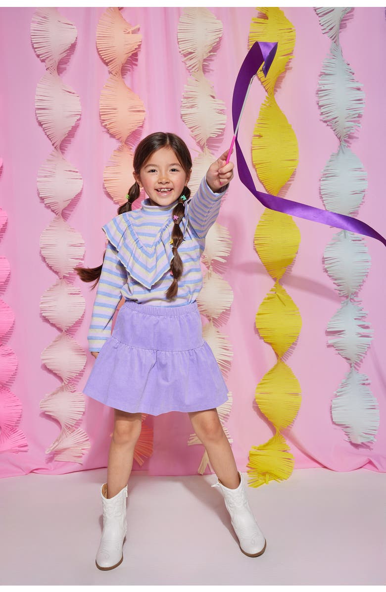 BISBY Kids' Sparkle Stripe Aspen Top, Alternate, color,