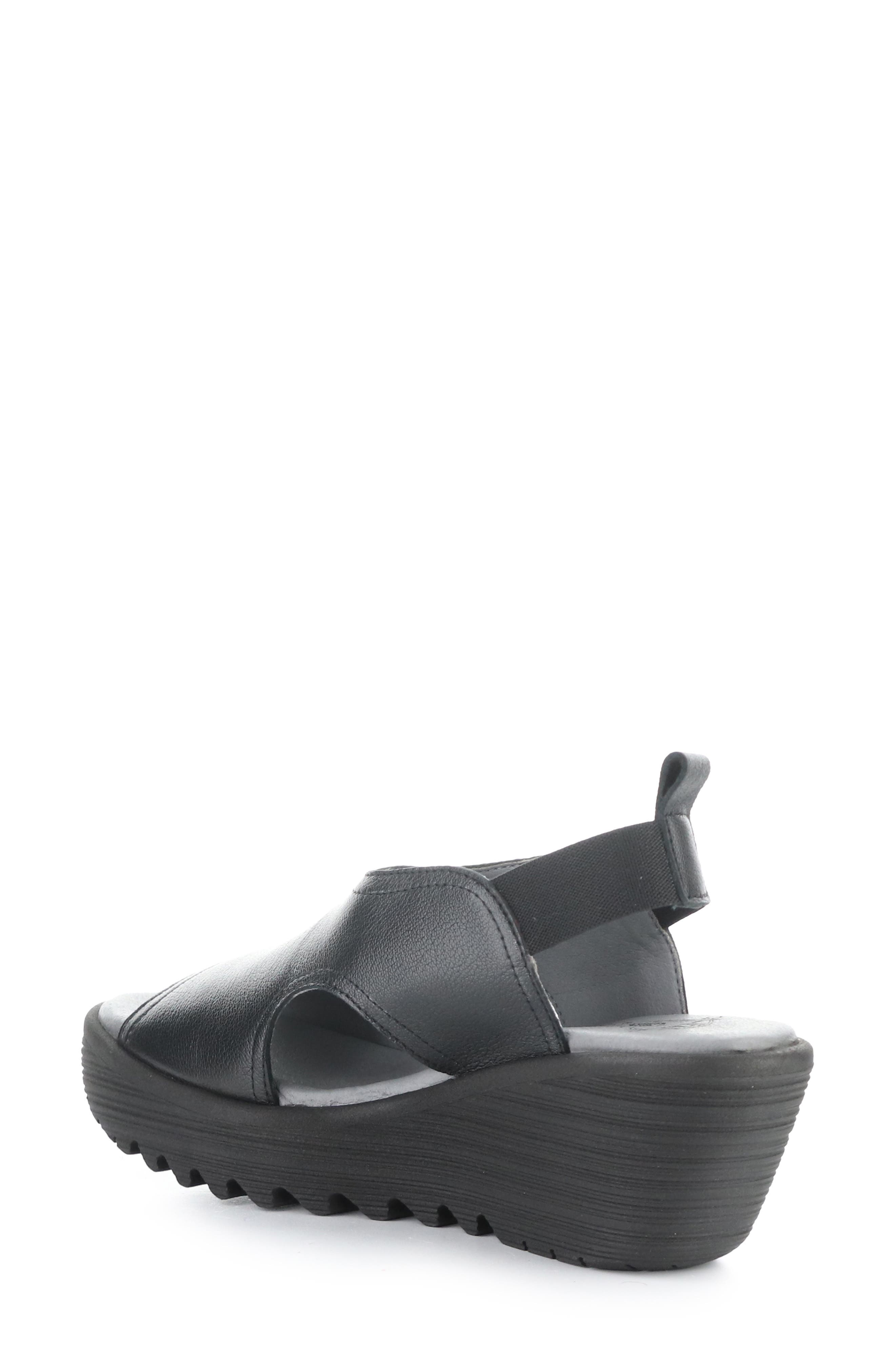 Fly London Liku Slingback Platform Wedge Sandal, Alternate, color, 