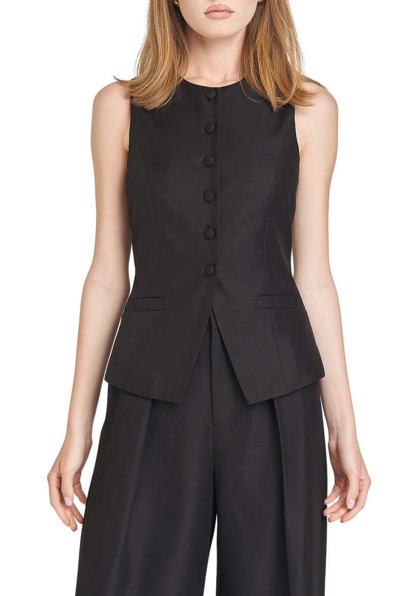 Maddox Vest, Main, color, BLACK