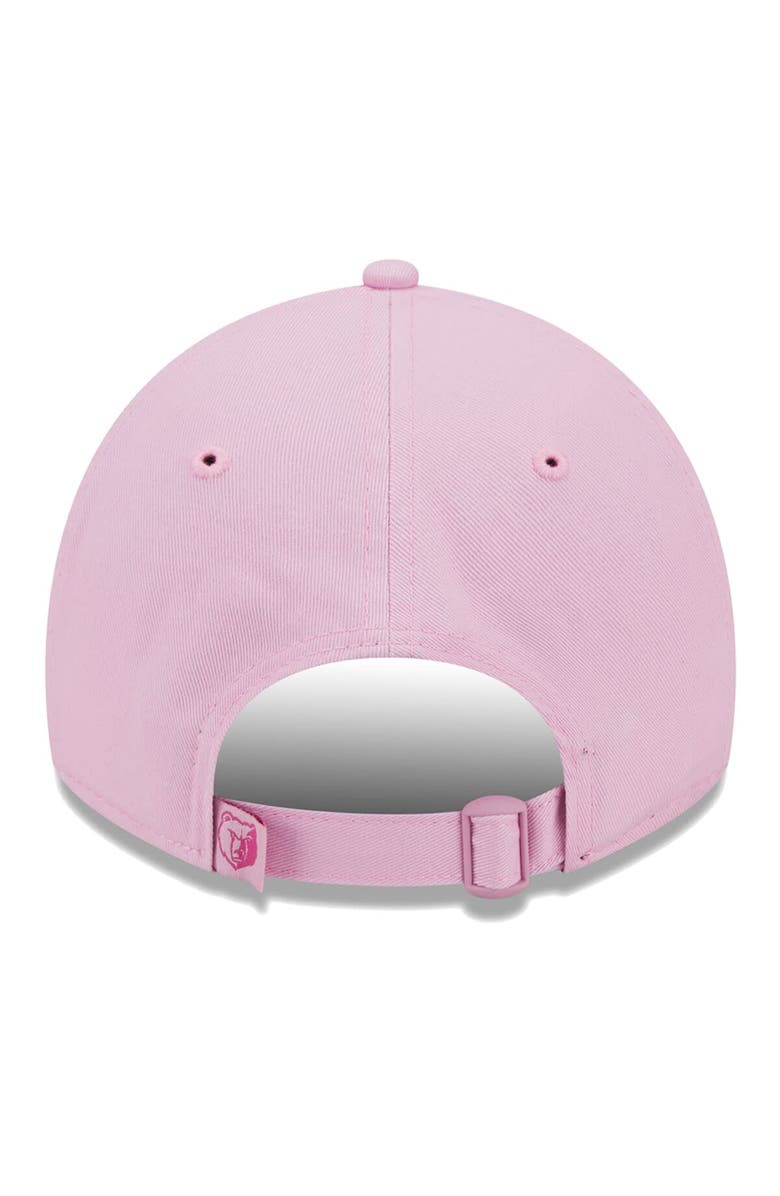 New Era Women's New Era Pink Memphis Grizzlies Colorpack Tonal 9TWENTY Adjustable Hat, Alternate, color, 