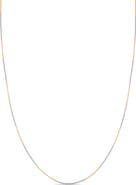 Bony Levy 14K Gold Two-Tone Chain Necklace