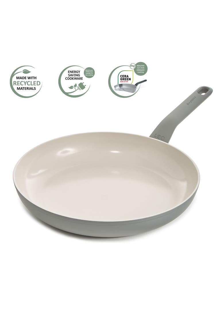 Leo Balance Nonstick 12" Frying Pan, Alternate, color, MOON MIST