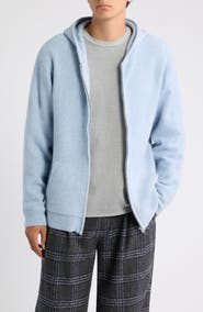 KROST Alpaca Blend Hooded Zip Cardigan