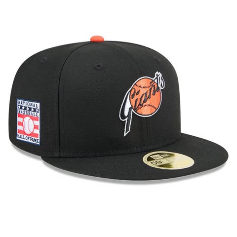 Men
s New Era Black San Francisco Giants Baseball Hall of Fame 59FIFTY Fitted Hat