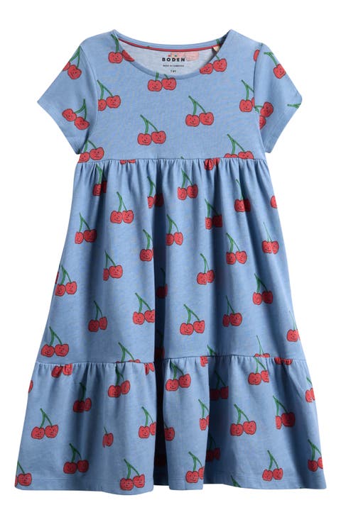 Kids' Ariel Twirly Cotton Jersey Dress