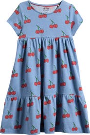 Mini Boden Kids' Ariel Twirly Cotton Jersey Dress