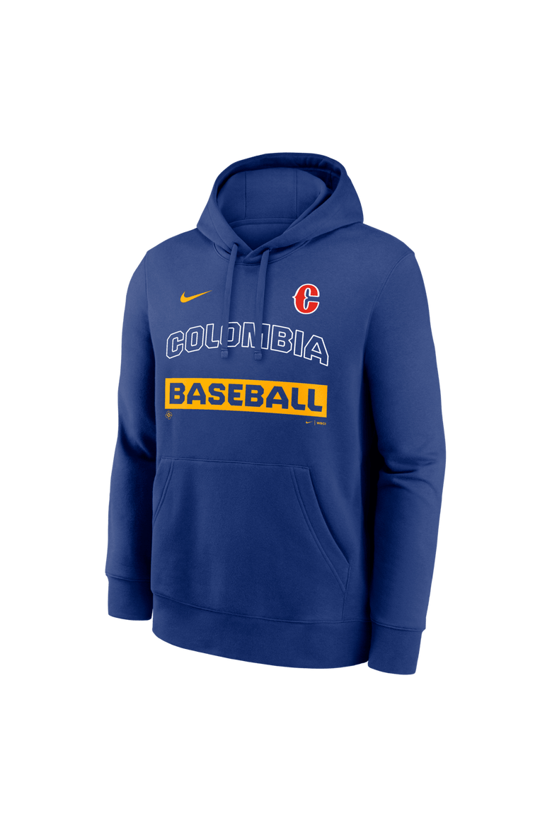 Men's Nike Royal Colombia Baseball 2026 World Baseball Classic Club Hoodie, Alternate, color, Royal