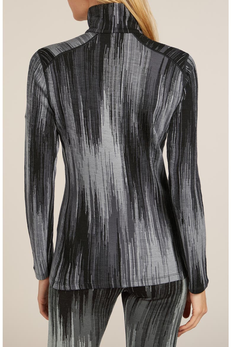260 Vertex Merin Wool Half Zip Pullover, Alternate, color, BLACK/SNOW/OBSIDIAN/ALLOY