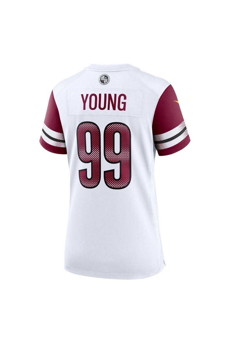 Women's Nike Chase Young White Washington Commanders Player Jersey, Alternate, color, White