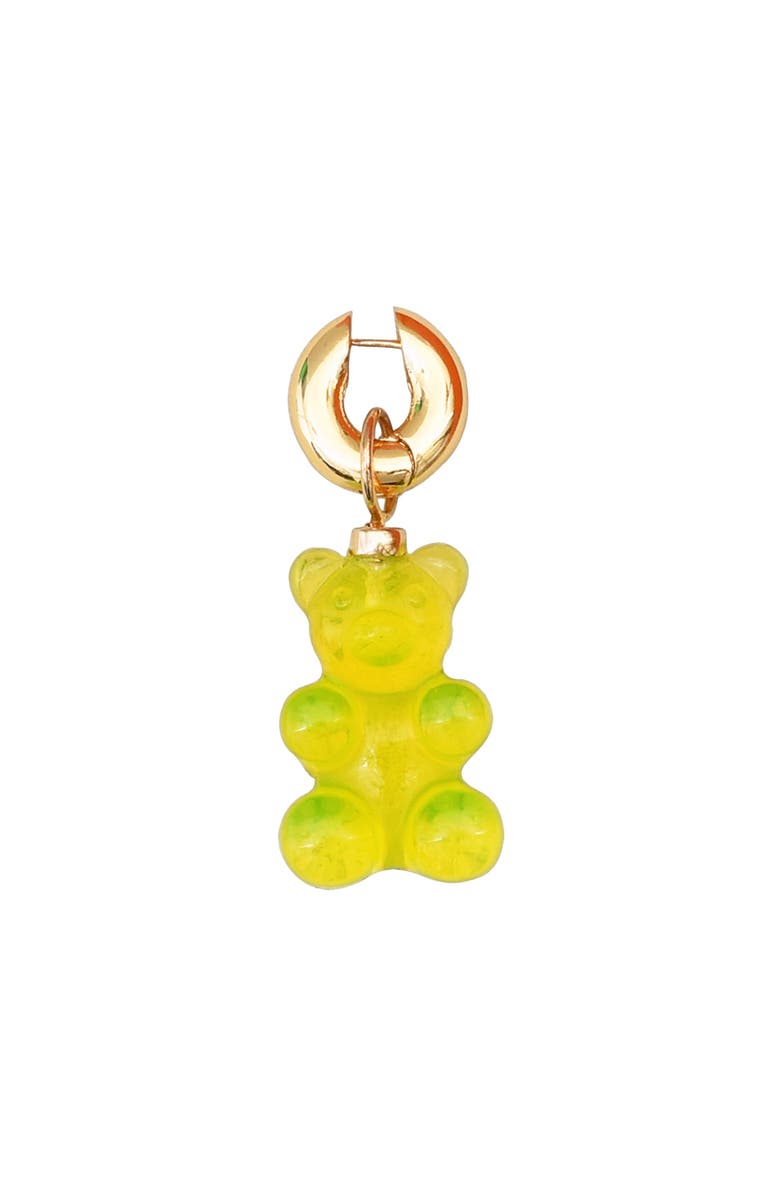 Éliou Jujuba Single Gummy Bear Huggie Hoop Earring, Main, color, 