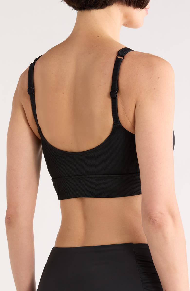 JANTZEN Sizzle Underwire Bikini Top, Alternate, color, Black