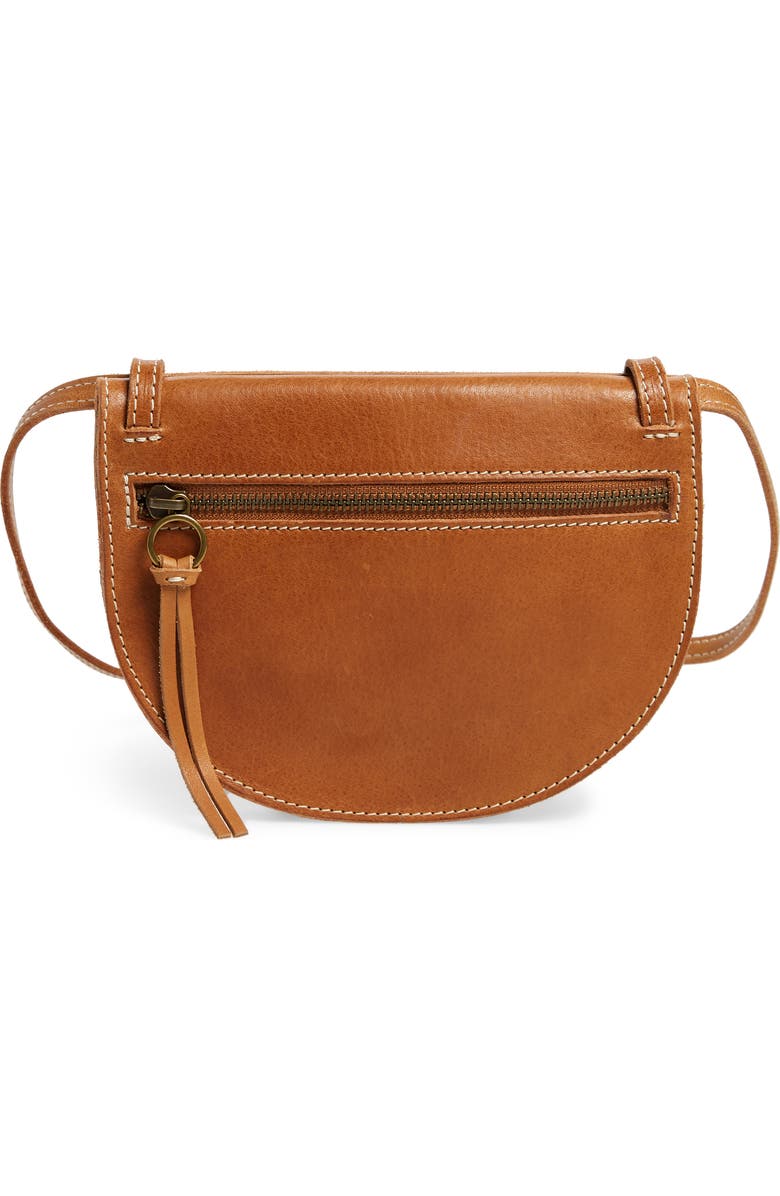 Madewell Siena Leather Belt Bag, Main, color,