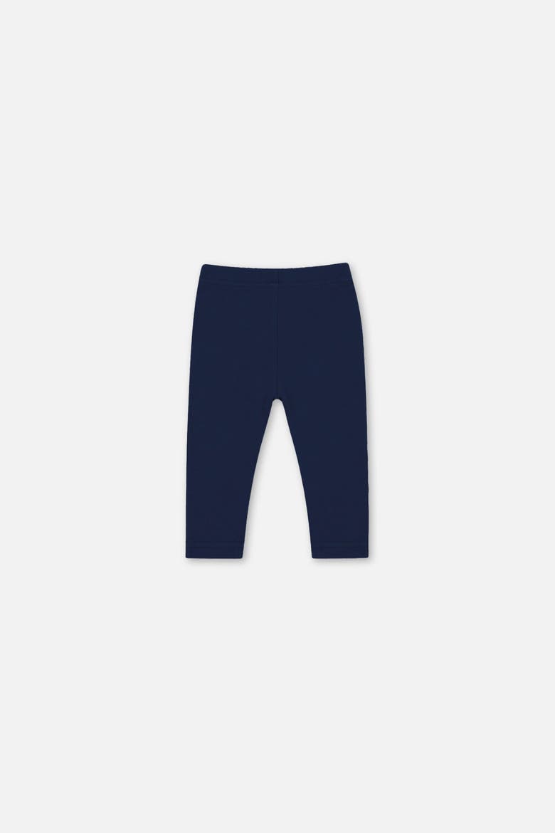 Soft Rib Hem Patch Leggings, Alternate, color, Dark Blue