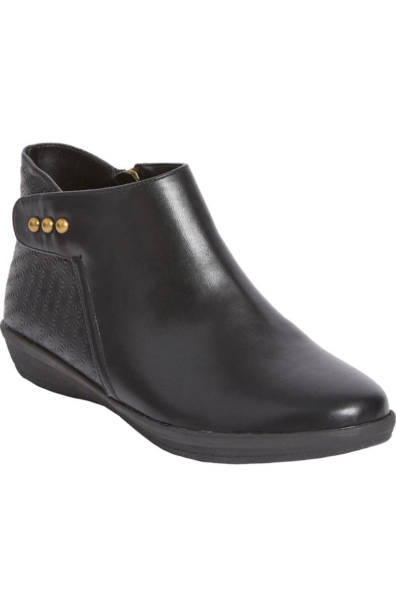 Comfortview The Brinny Orthotic Shootie, Main, color, Black
