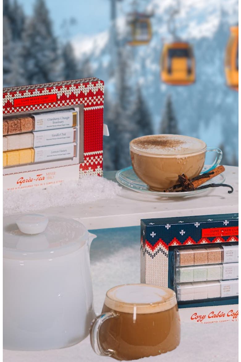 Aprés Ski Cozy Sips Tea & Coffee Mixer Gift Set, Alternate, color, MULTI