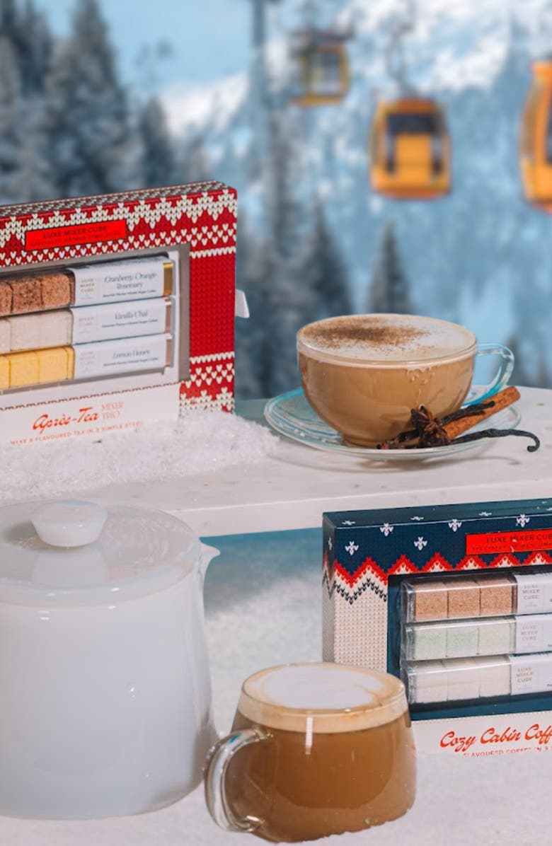 Teaspressa Aprés Ski Cozy Sips Tea & Coffee Mixer Gift Set, Alternate, color, Multi