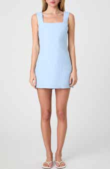 French Connection Birdie Square Neck Minidress