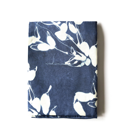 Round Porto Print Tablecloth