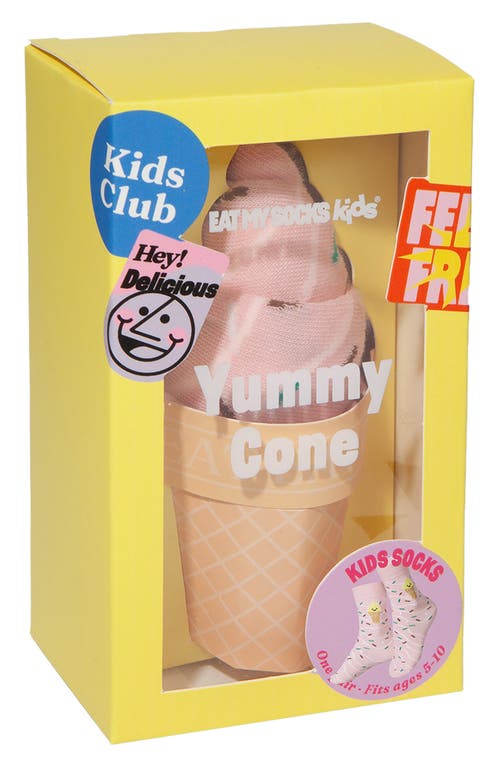 Doiy Kids' Yummy Cone 3d Socks In Multi