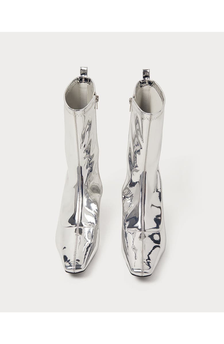 WeWoreWhat Glove Bootie, Main, color, Silver