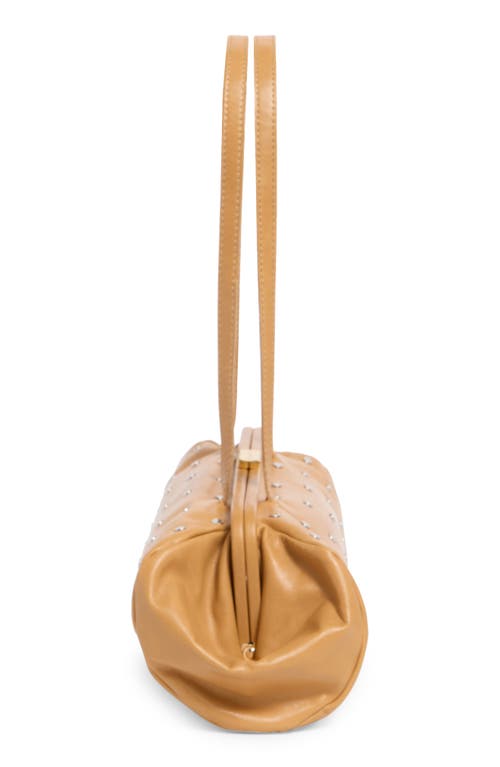 Clare V . Yvette Stud Leather Shoulder Bag