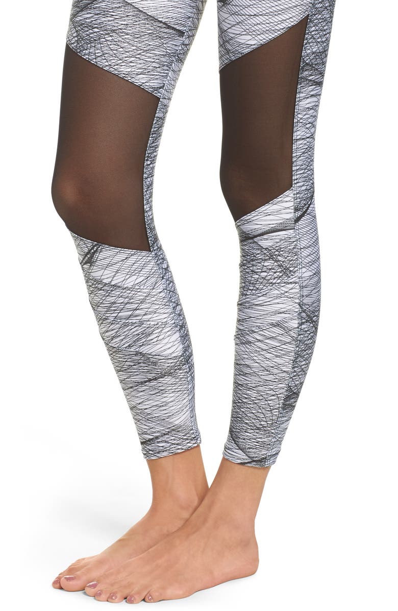 Onzie High Rise Moto Capris, Alternate, color, 