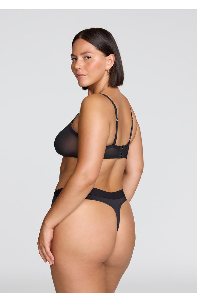 CUUP The Wireless Balconette Mesh, Alternate, color, Black