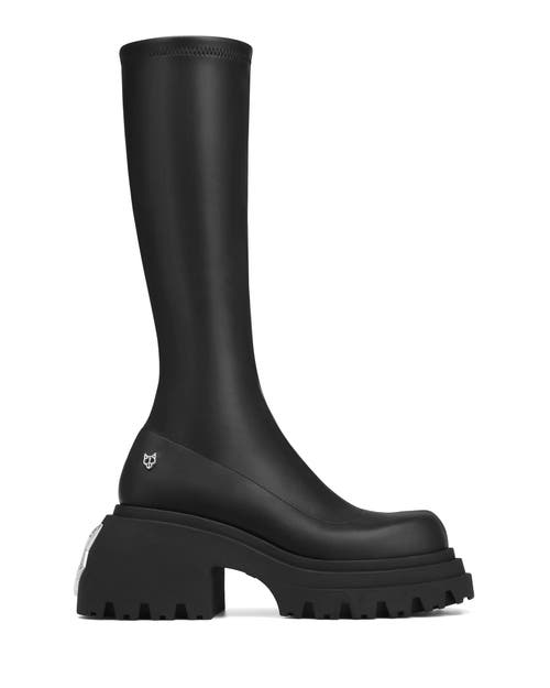 Naked Wolfe Scar Stretch Platform Boot In Multi
