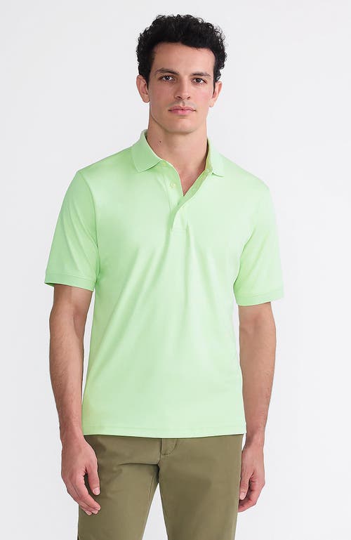 LANDS' END LANDS' END SHORT SLEEVE COTTON SUPIMA POLO SHIRT 