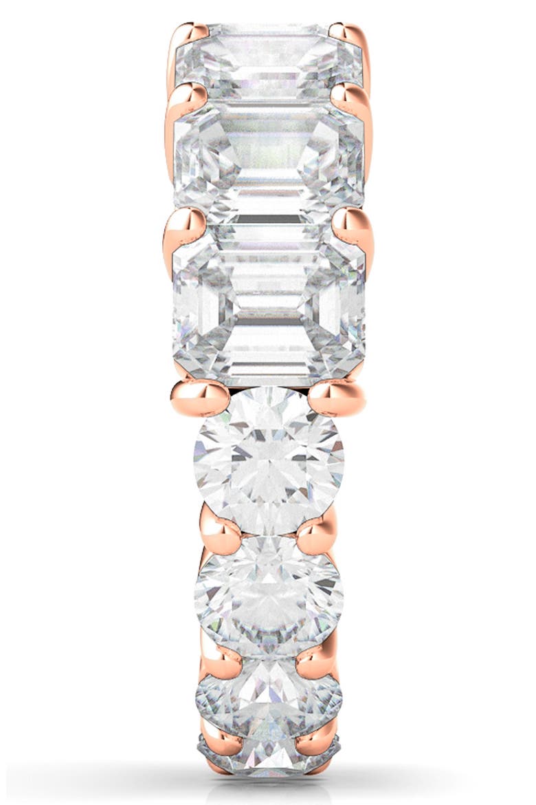 Lab Created Diamond Eternity Ring, Alternate, color, 18K ROSE GOLD