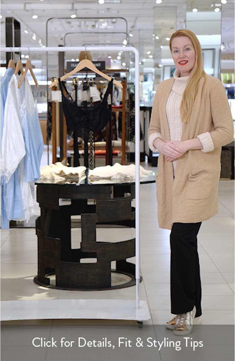 Envy Underwire Stretch Lace Plunge Bra, sales video thumbnail