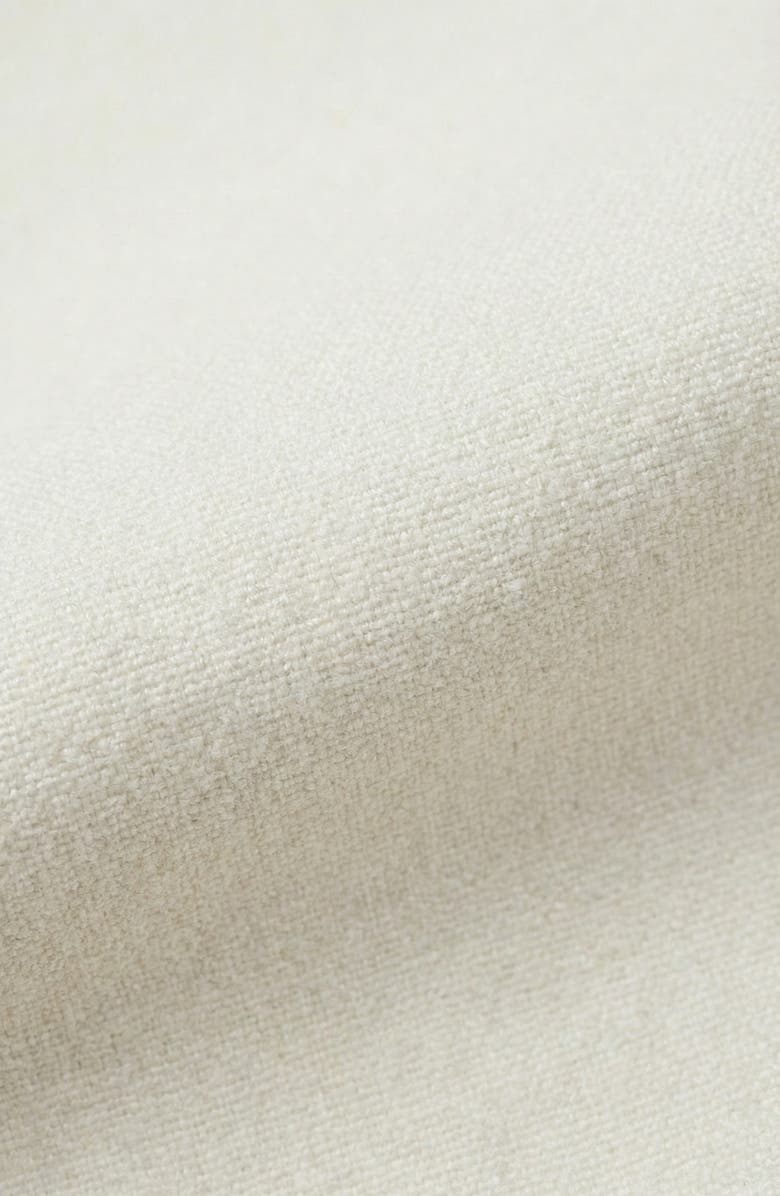 Modenaire Tailored Button Front Jacket and Wide Leg Pants Set, Alternate, color, Ivory