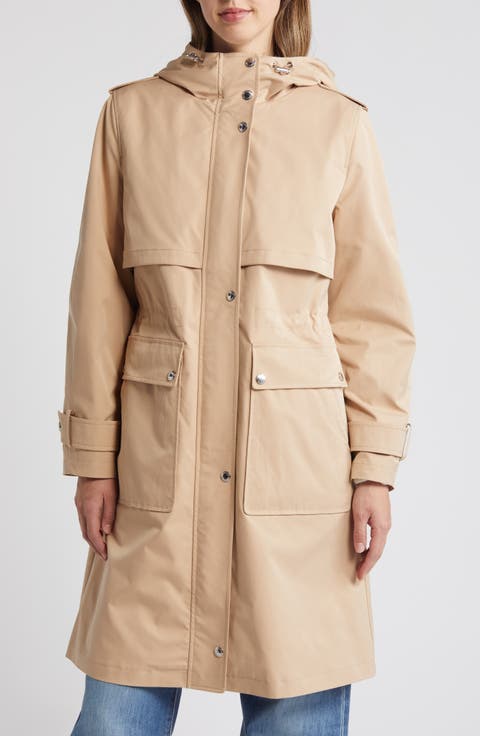 Hooded Trench Coat