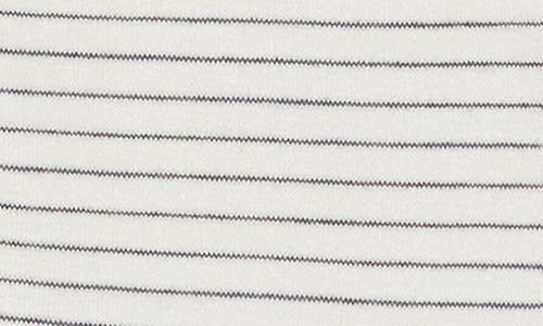 Rag & Bone The Knit Stripe T-shirt In Ivory Multi