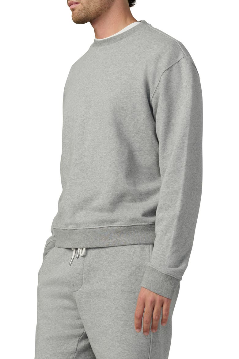 Bespoke Cotton Sweatshirt, Alternate, color, HEATHER GREY