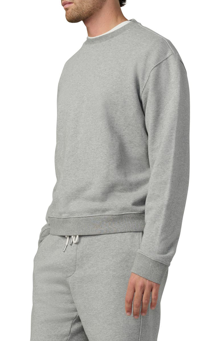 Joe's Bespoke Cotton Sweatshirt, Alternate, color, Heather Grey