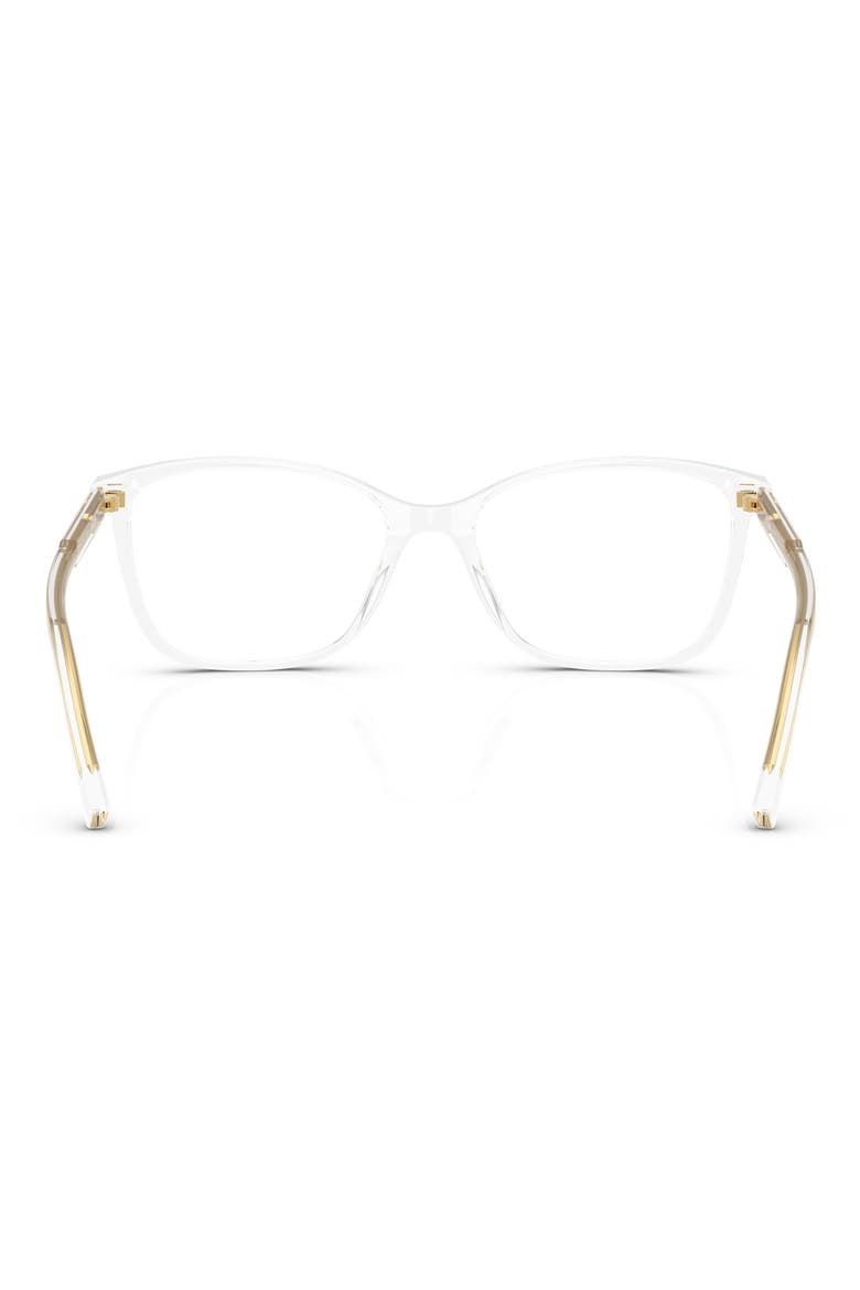 52mm Rectangular Optical Glasses, Alternate, color, CRYSTAL / DEMO LENS