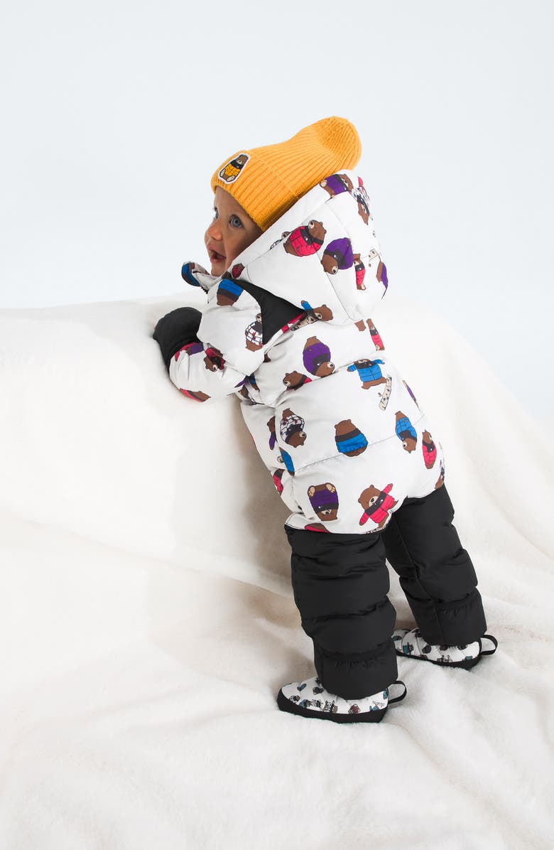 The North Face 1996 Retro Nuptse<sup>®</sup> 700 Fill Power Down Bunting, Alternate, color, Tnf White Nuptse Bears Print