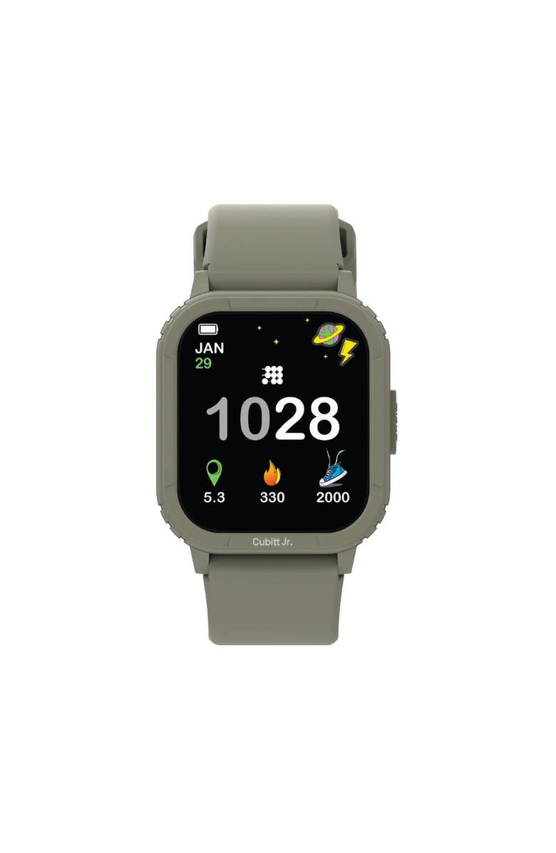 Cubitt Jr Smartwatch Fitness Tracker, Main, color, Green