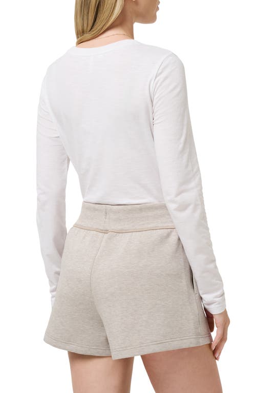 Travismathew Womens Cloud Ls Tee In Gray
