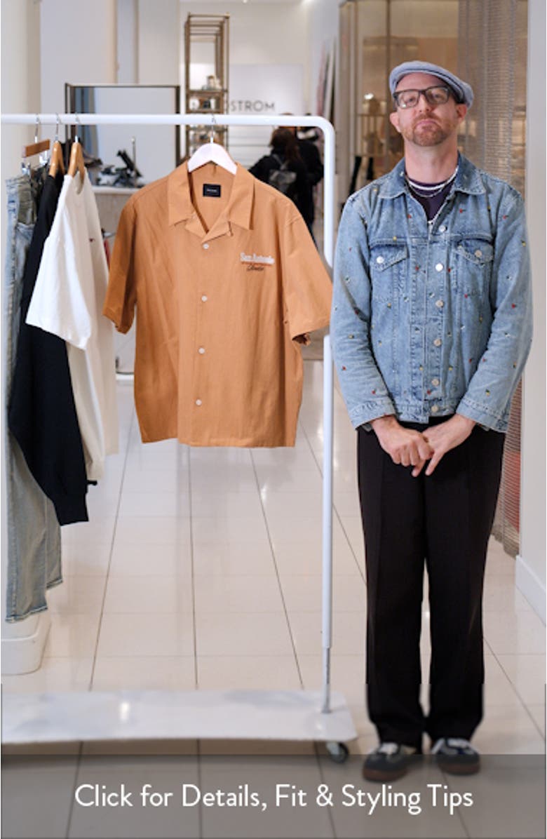 San Antonio Embroidered Camp Shirt, sales video thumbnail