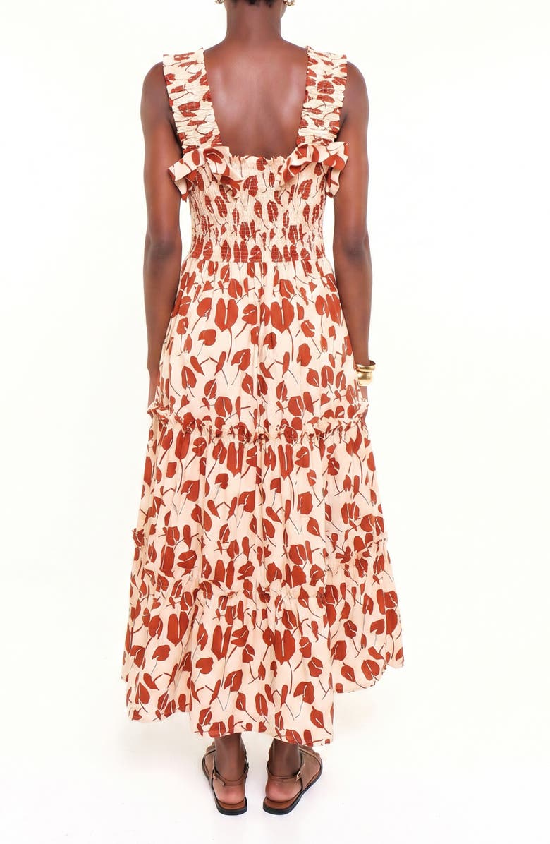 The Lulo Project The New Sunset Print Sleeveless Maxi Dress, Alternate, color,