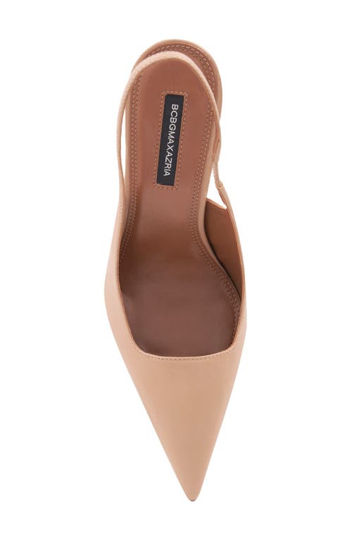 Bcbg Nahlia Slingback Pump In Fawn