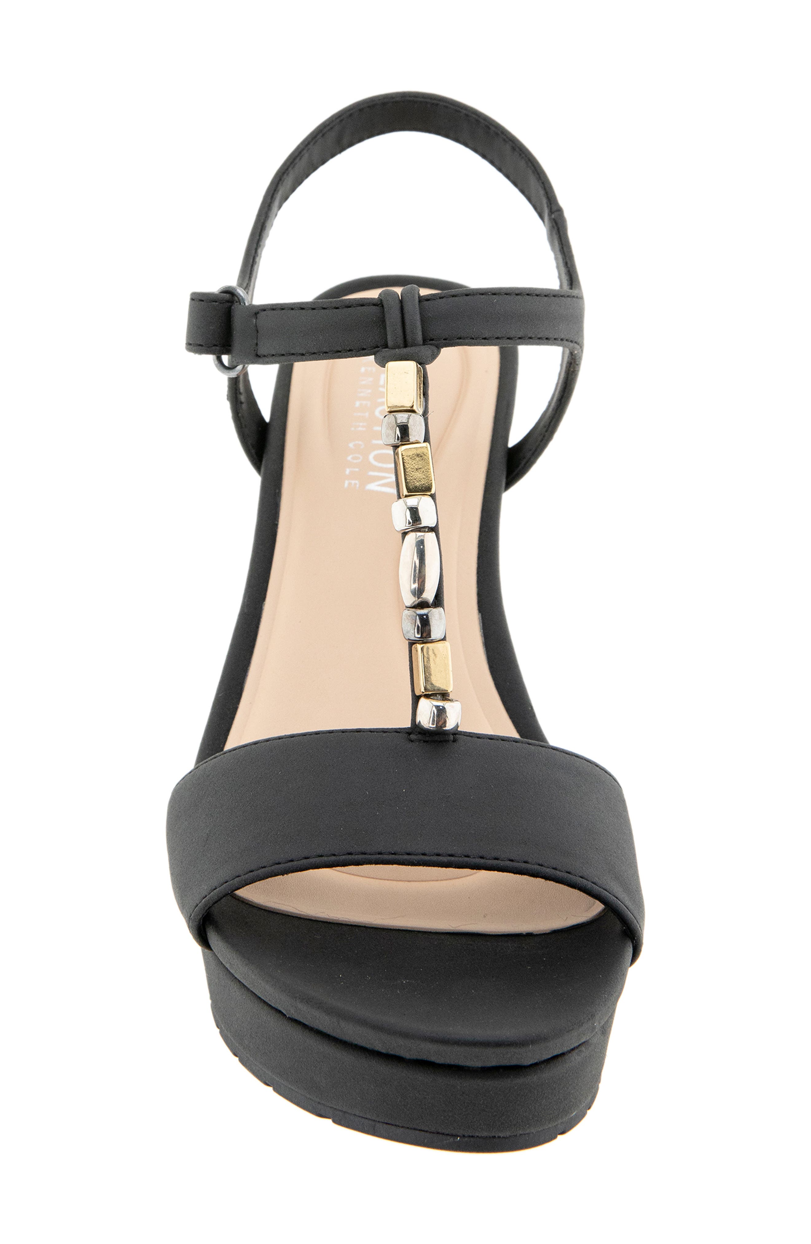 Reaction Kenneth Cole Cabo T-Strap Wedge Platform Sandal, Alternate, color, 